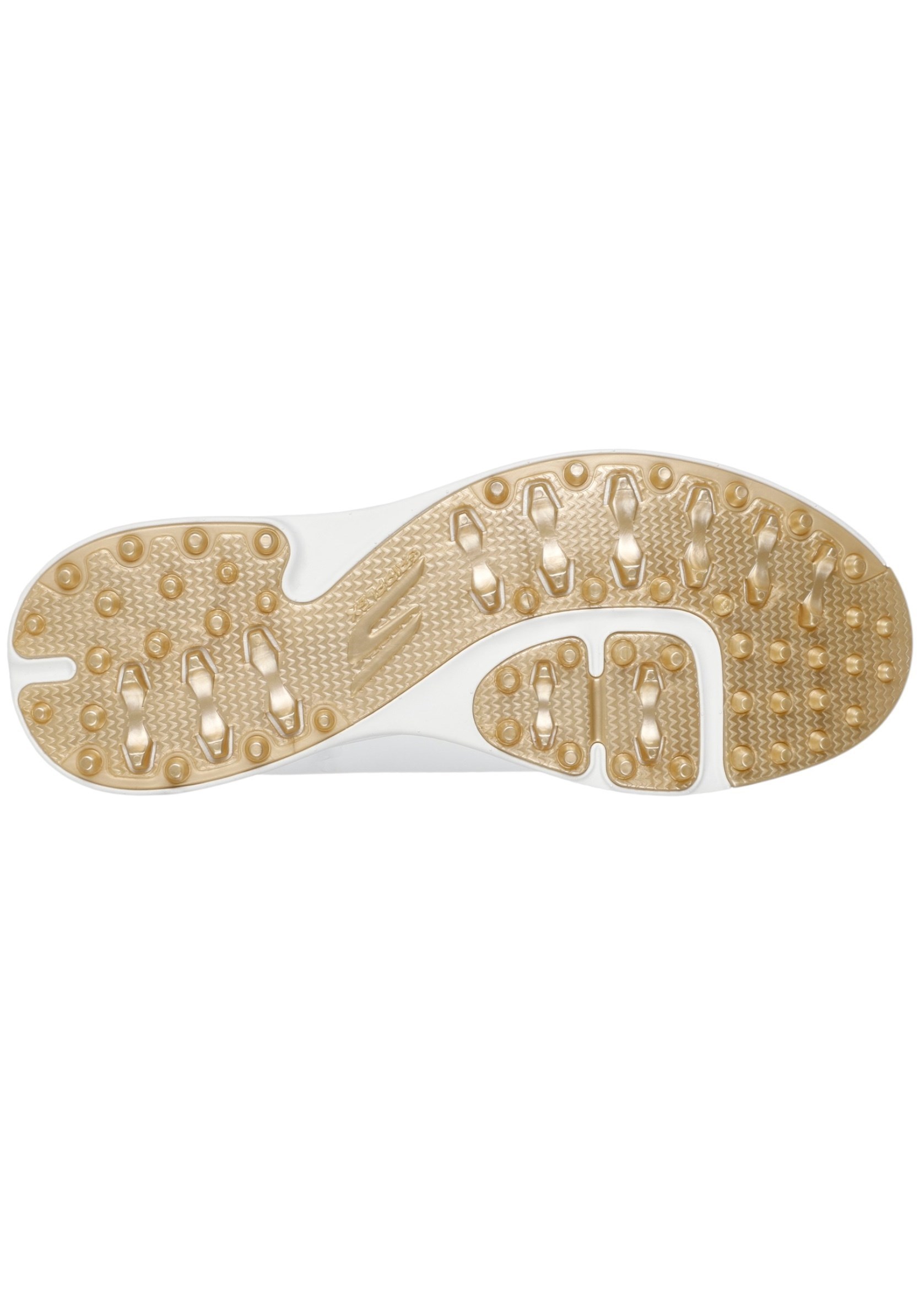 Picture of Skechers Women's Go Golf Jasmine 2 Spikeless GF Golf Shoes - White / Gold