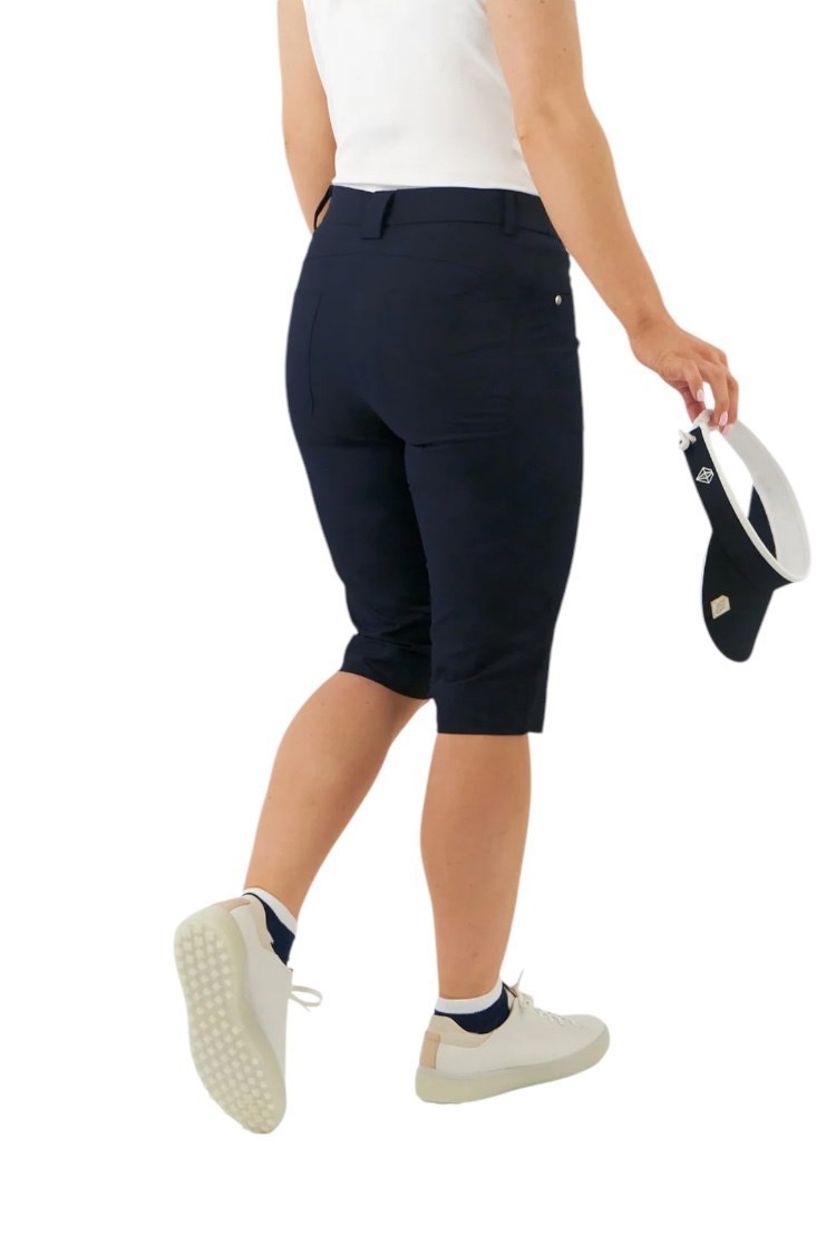 Picture of Pure Golf zns Ladies Trust2 Bermuda Shorts - Navy