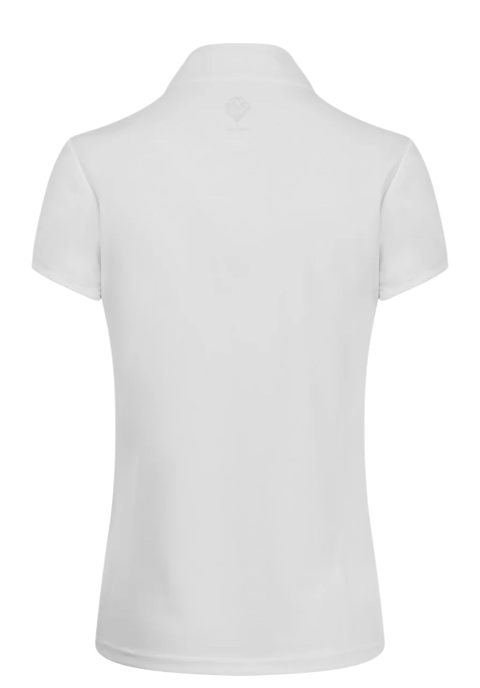 Picture of Pure Golf Ladies Bloom2 Cap Sleeve Polo - White