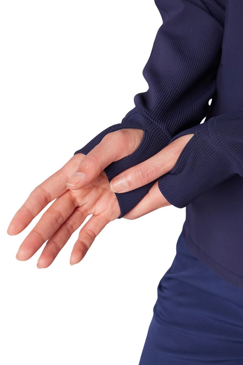 Picture of Swing out Sister Ladies Peach Elite Lightweight Full Zip Jacket - Midnight Navy