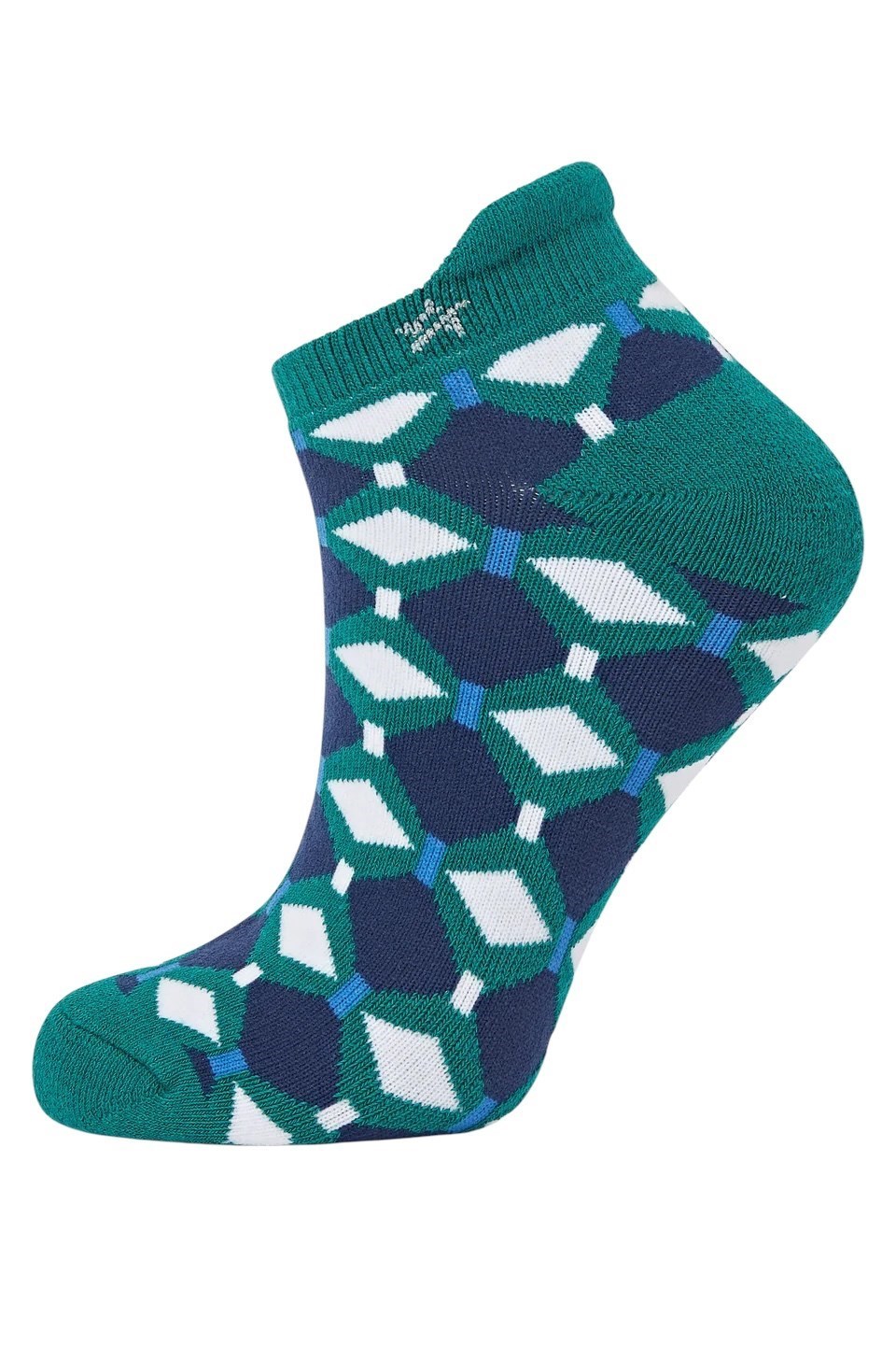 Picture of Swing out Sister Ladies Skye Patterned 2 Pack Socks - Aquatic Awe