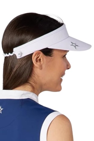 Show details for Swing out Sister Ladies Core Visor - White