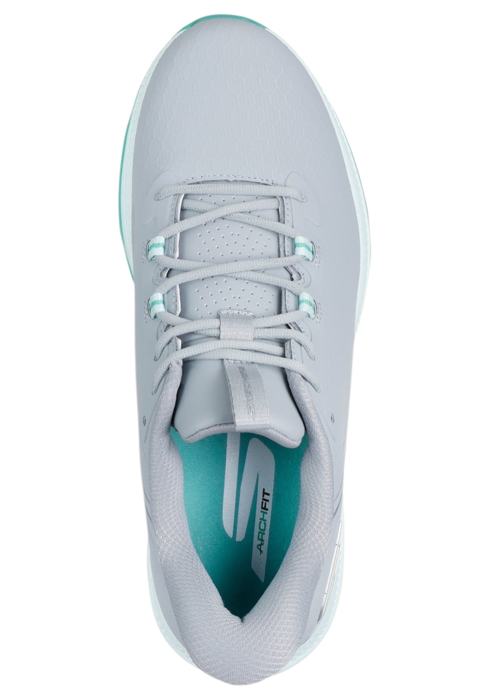 Picture of Skechers Go Golf Womens Elite 6 Spikeless Golf Shoes - Grey / Mint