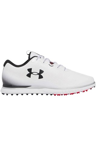 Picture of Under Armour Men's Glide SL 2 Spikeless Golf Shoes - White / Black 102