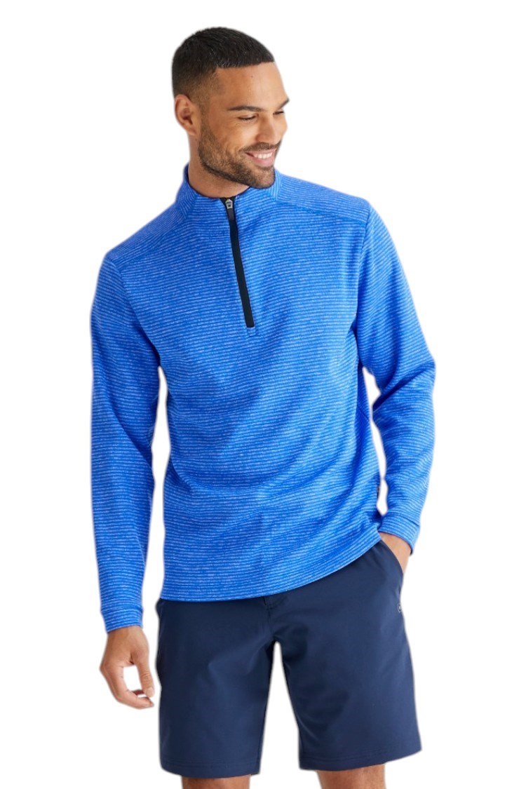 Picture of Ping Men's Bryon Striped Fleece - Ultra Blue Multi