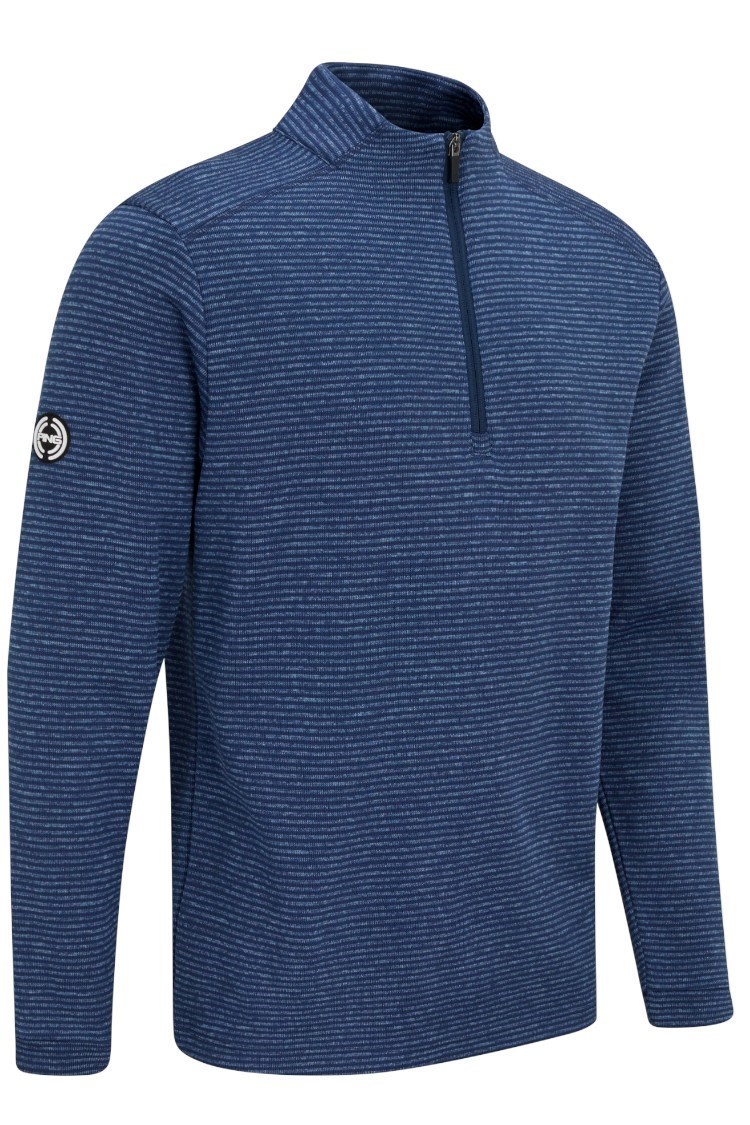 Picture of Ping Men's Bryon Striped Fleece - Navy Multi
