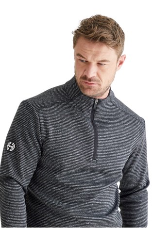 Show details for Ping Men's Bryon Striped Fleece - Black Multi