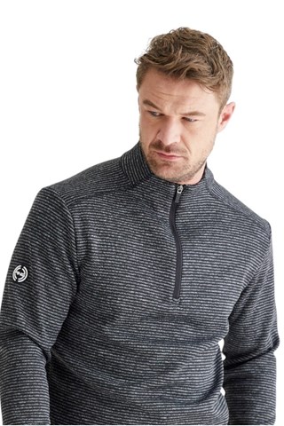 Picture of Ping Men's Bryon Striped Fleece - Black Multi