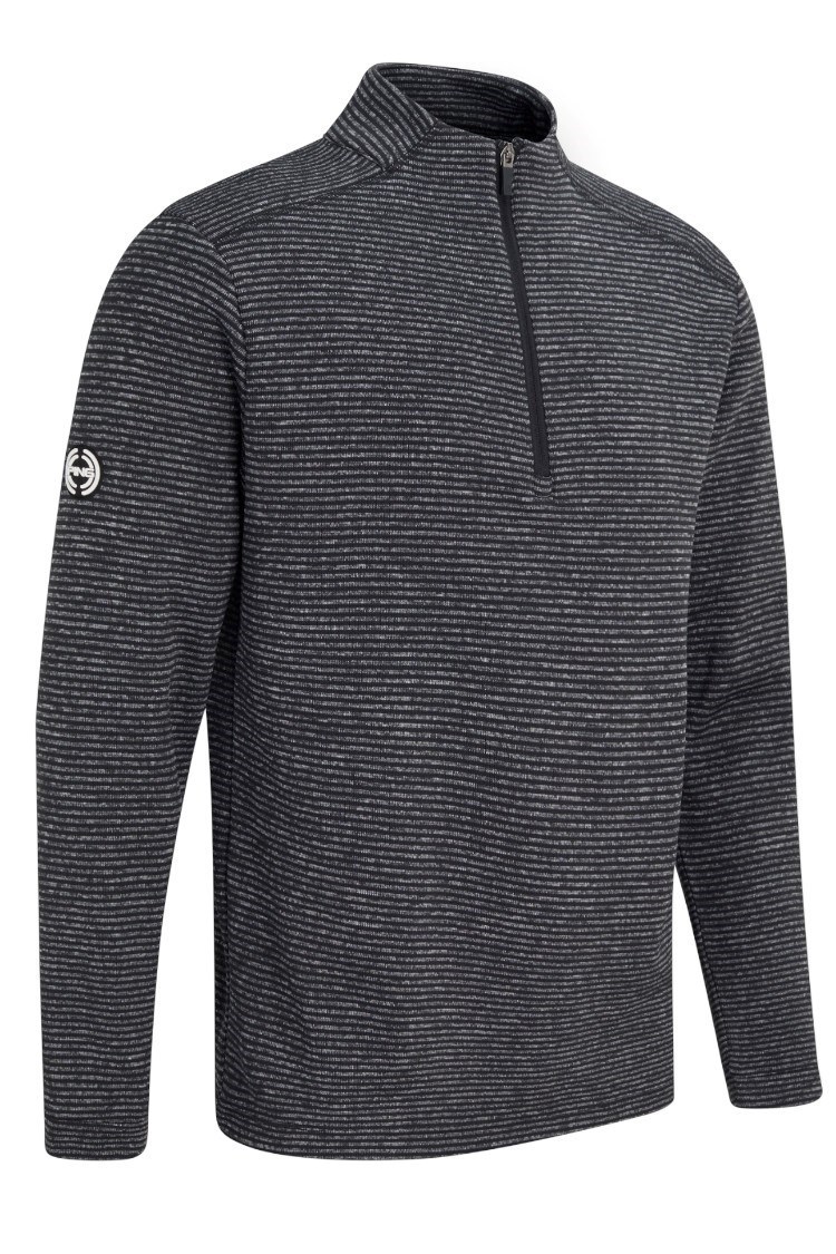 Picture of Ping Men's Bryon Striped Fleece - Black Multi