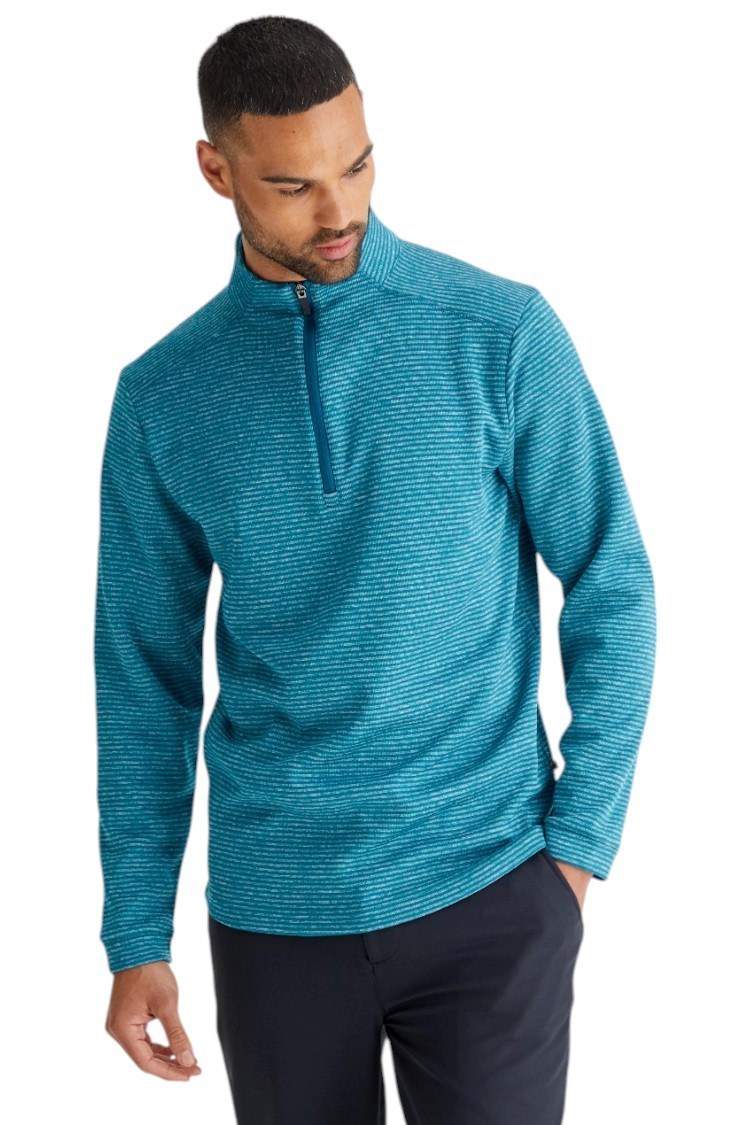 Picture of Ping Men's Bryon Striped Fleece - Forest Multi