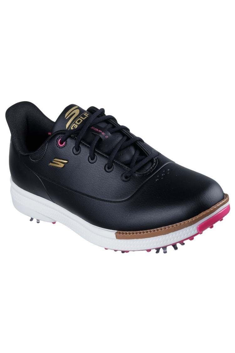 Picture of Skechers Women's Go Golf Jasmine 2 Spiked Golf Shoes - Black / Pink