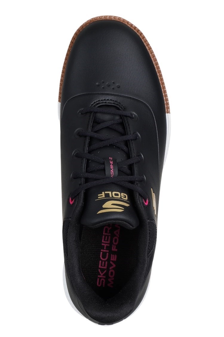 Picture of Skechers Women's Go Golf Jasmine 2 Spiked Golf Shoes - Black / Pink