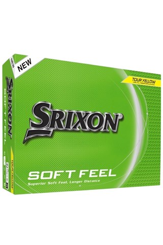 Picture of Srixon zns Soft Feel Golf Balls 2025 - Dozen - Tour Yellow