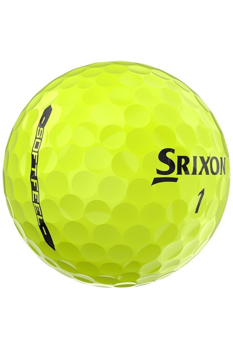 Picture of Srixon zns Soft Feel Golf Balls 2025 - Dozen - Tour Yellow