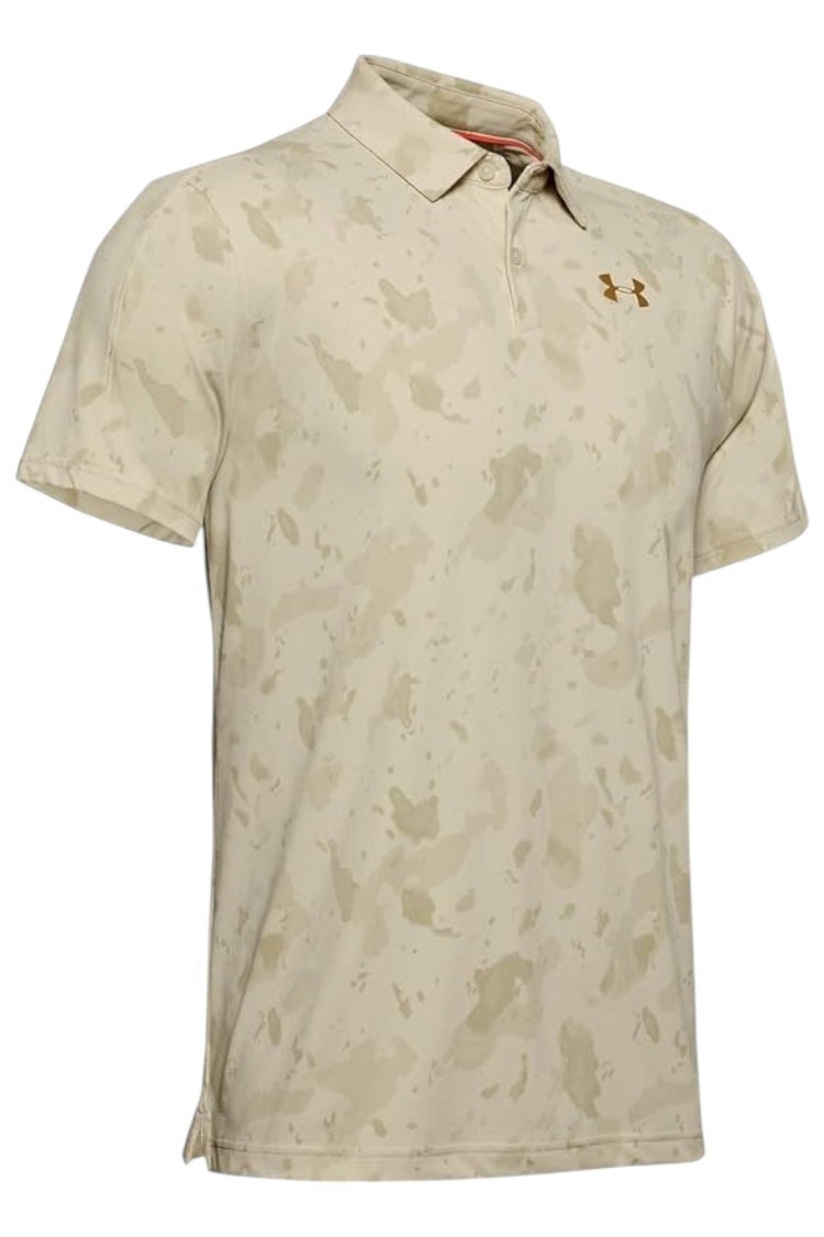 Picture of Under Armour ZNS Men's Vanish Jacquard Upstream Camo Polo - Green Henz 110 - XL ONLY