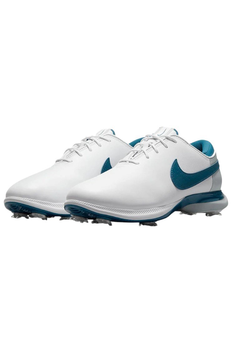 Picture of Nike zns  Men's Air Zoom Victory Tour 2 Spiked Golf Shoes - White / Marine Photon Dust 101