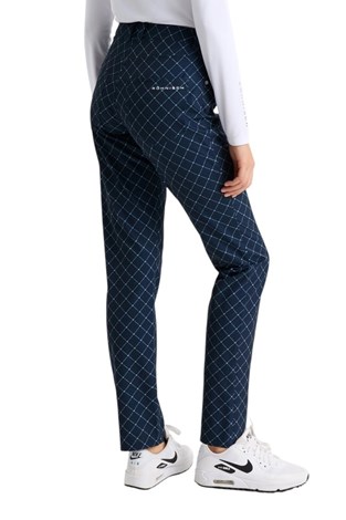 Show details for Rohnisch Ladies Chie Comfort Pants - Micro R Checked Navy
