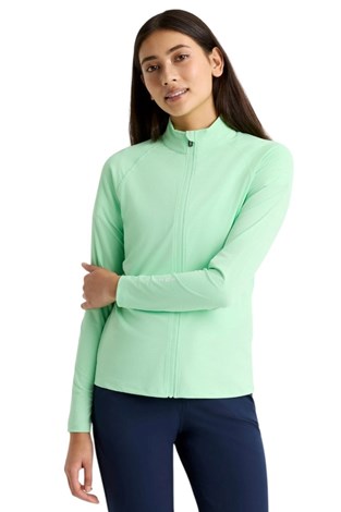 Show details for Rohnisch Ladies Nicky Full Zip Jacket - Green Ash
