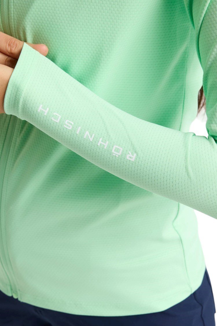 Picture of Rohnisch Ladies Nicky Full Zip Jacket - Green Ash