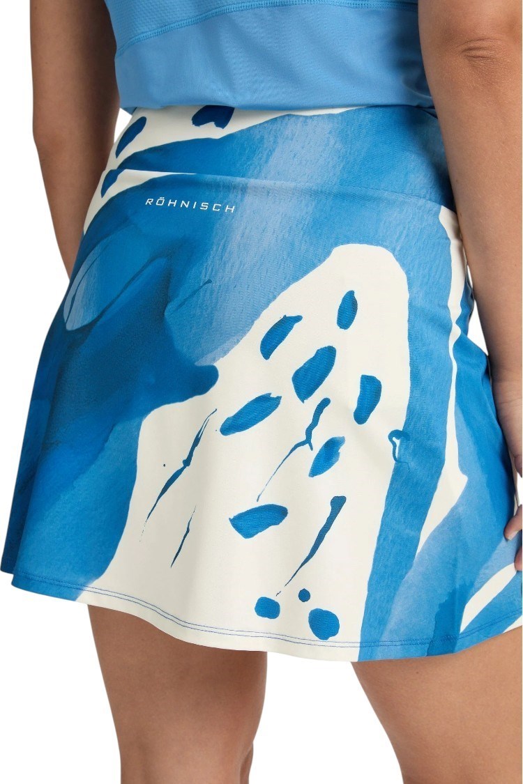 Picture of Rohnisch Ladies Ultra Viola UV Skort - Blue Aquarelle