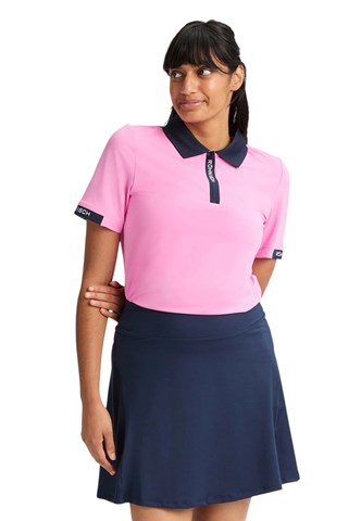 Picture of Rohnisch zns Ladies Abby Polo Shirt - Fuchia Pink