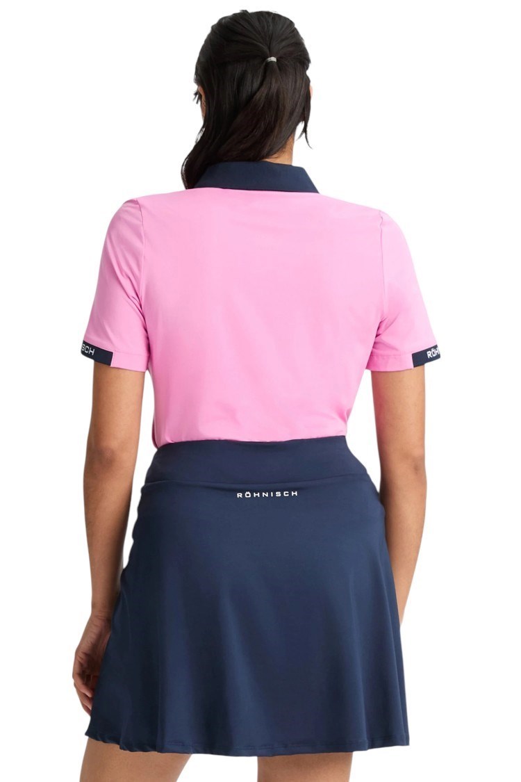 Picture of Rohnisch zns Ladies Abby Polo Shirt - Fuchia Pink