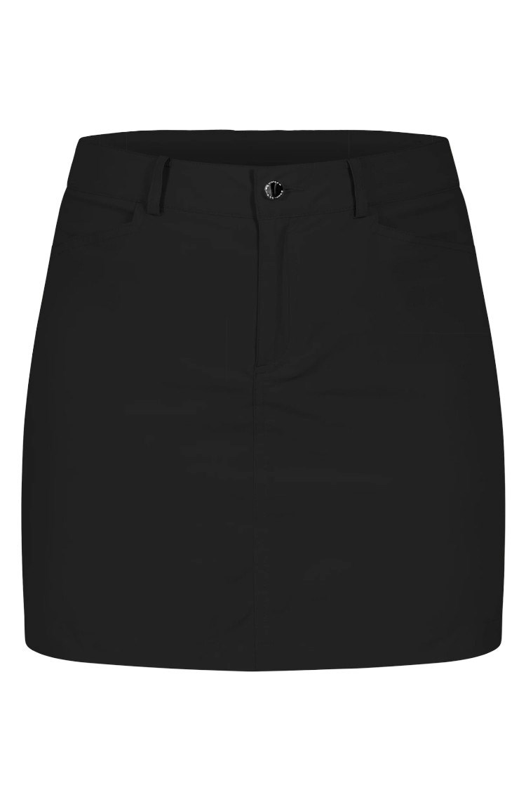 Picture of Rohnisch zns Ladies Lightstretch Skort - Black (UK: 8 ONLY)