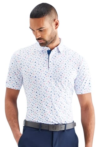 Show details for Ping Men's Julian Polo Shirt - White Multi