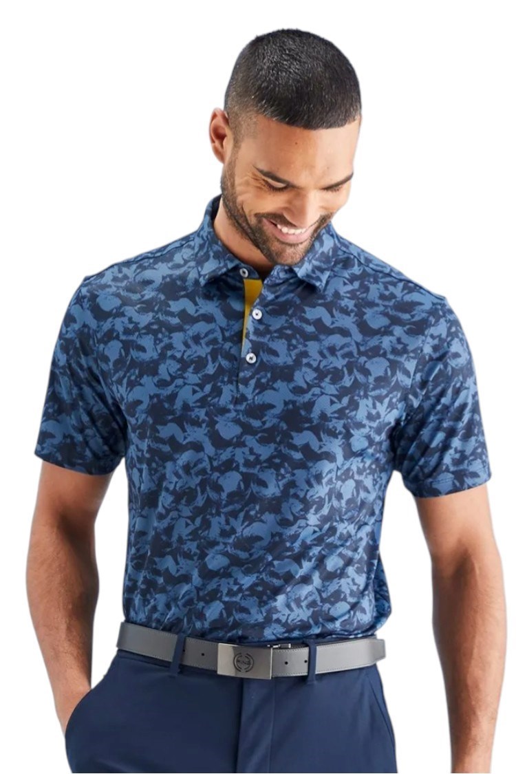Picture of Ping Men's Julian Polo Shirt - Blue Fusion Multi (XL ONLY)