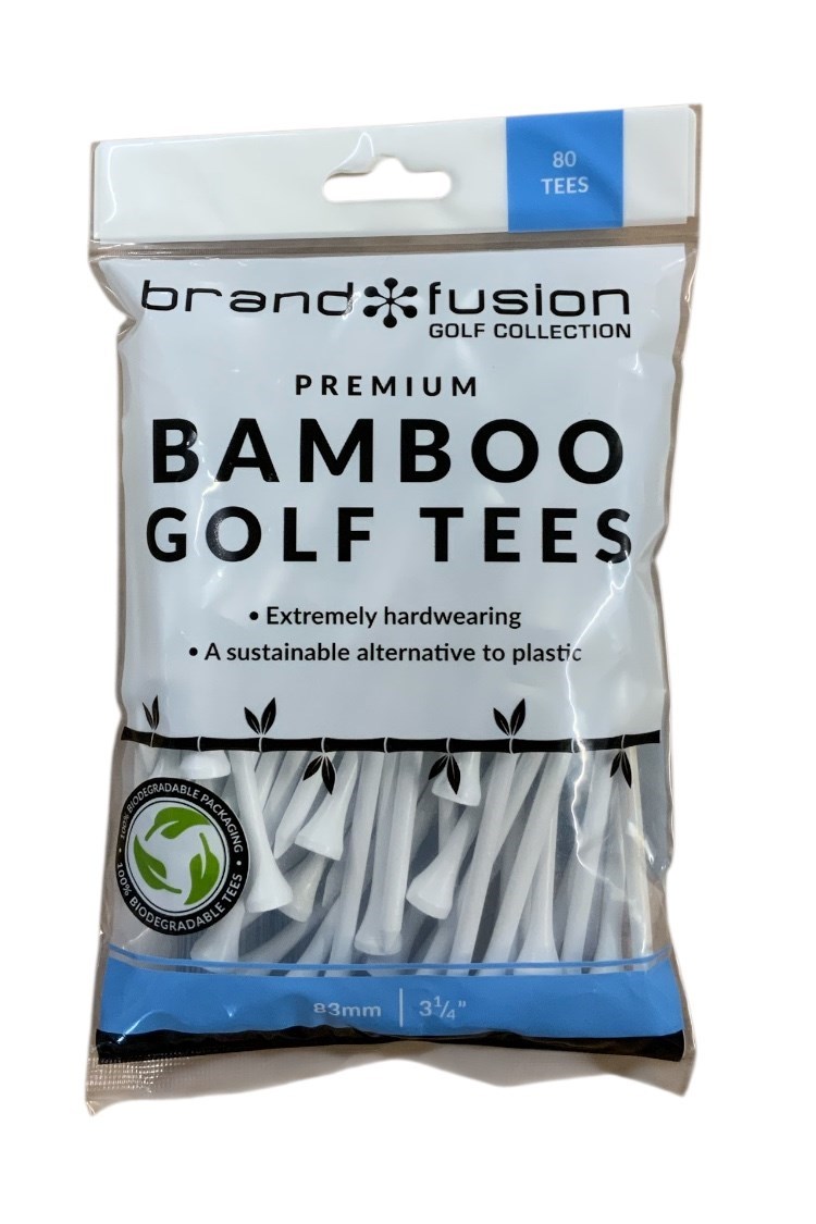Picture of Brand Fusion Big Bag Bamboo Wooden Tees - 83 mm