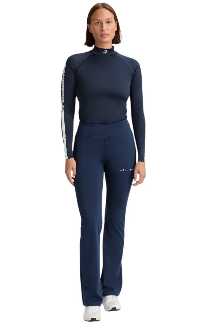 Picture of Rohnisch zns Ladies Pull On Flattering Golf Pants - Navy