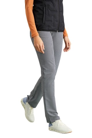 Picture of Ping Ladies Perdita Winter Trouser - Black / White