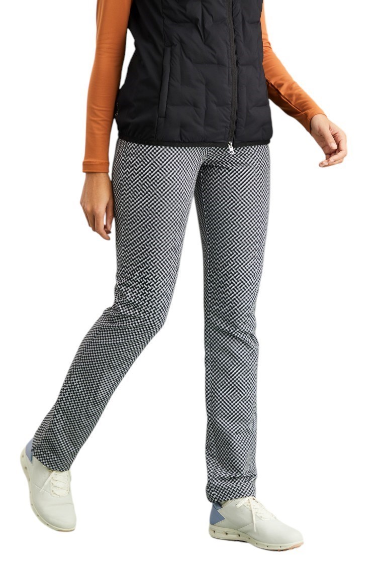 Picture of Ping Ladies Perdita Winter Trouser - Black / White