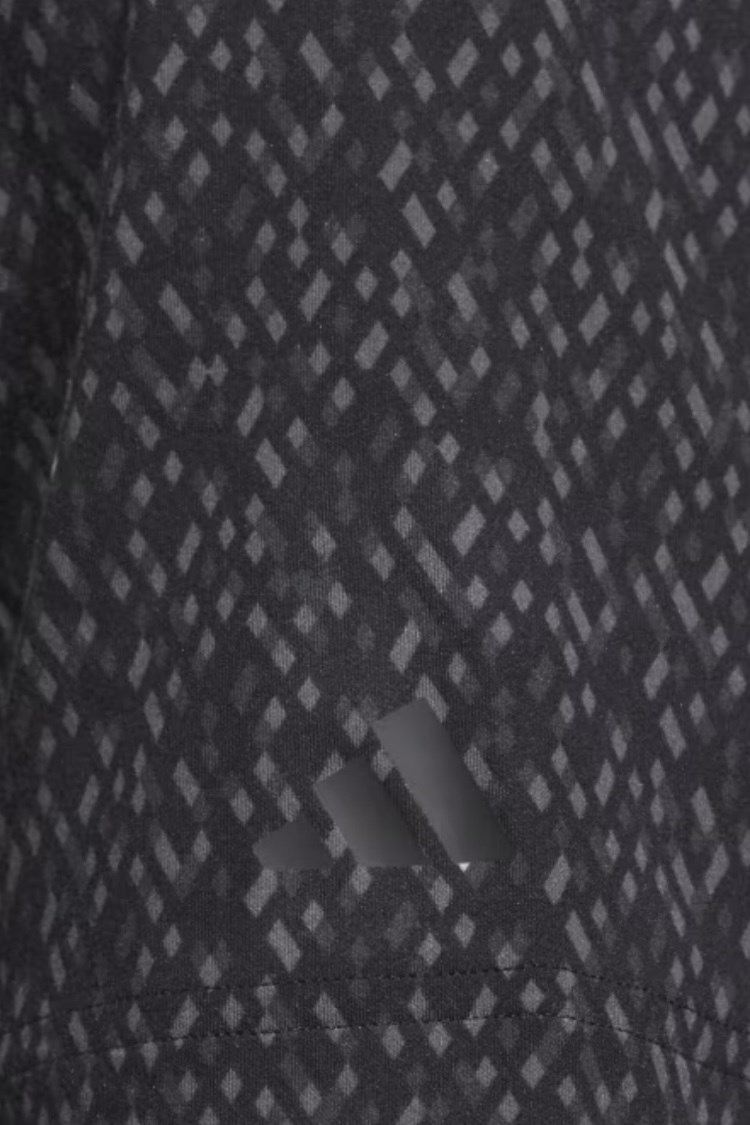 Picture of adidas Men's Ultimate 365 Micro Argyle Polo Shirt - Black / Carbon