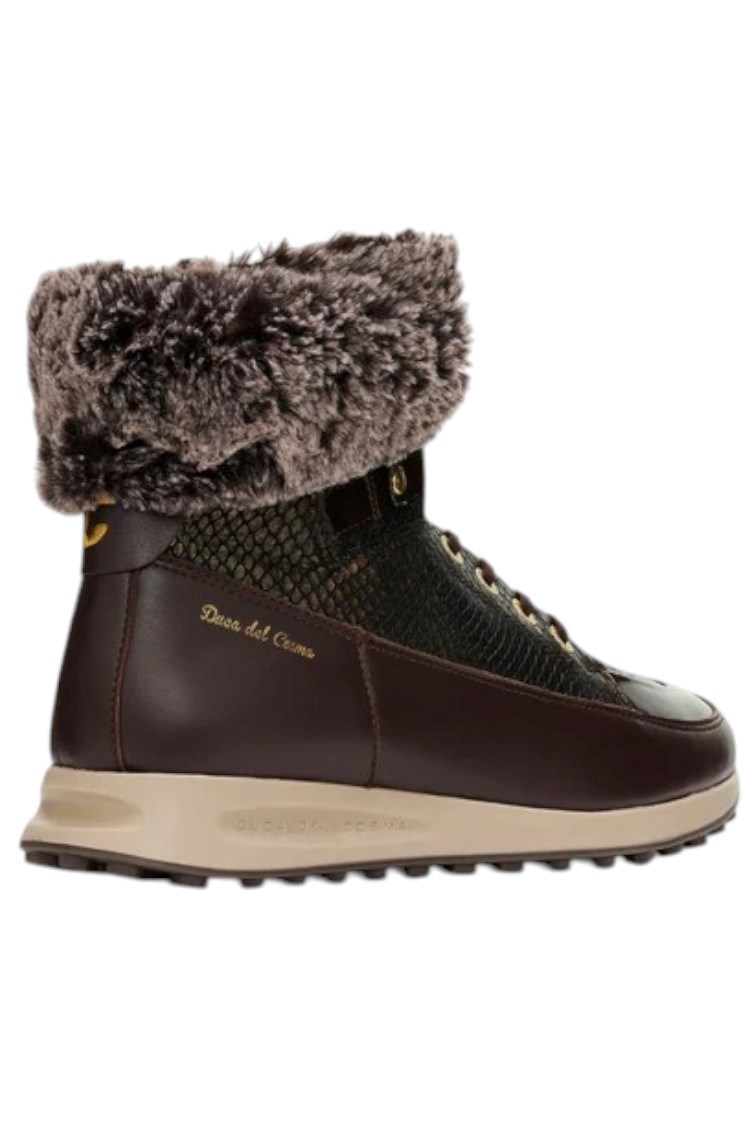 Picture of Duca Del Cosma zns  Ladies Francesca Golf Boots - Dark Brown