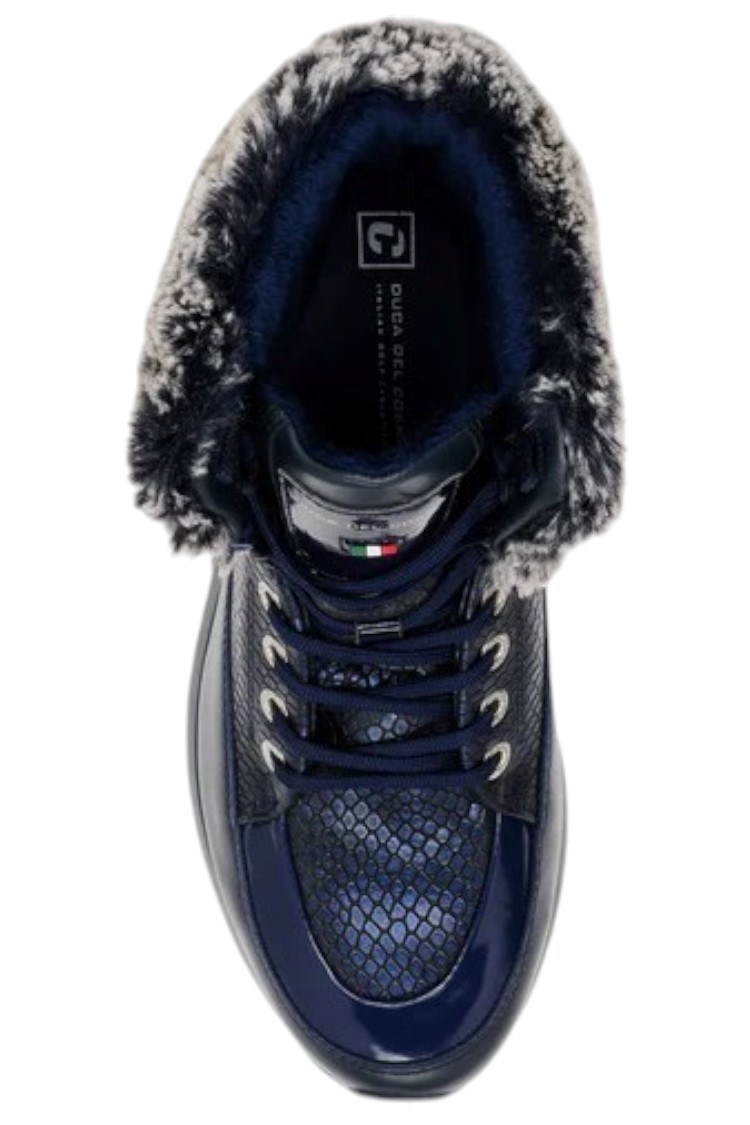 Picture of Duca Del Cosma Ladies Francesca Golf Boots - Navy