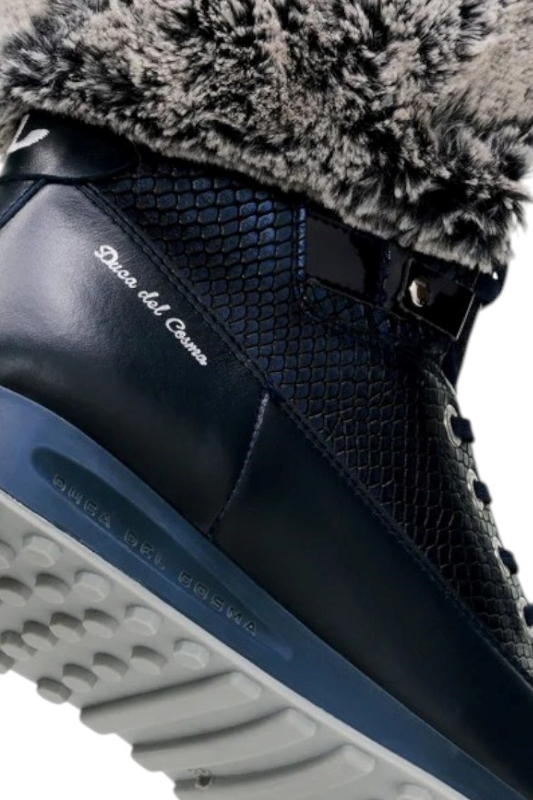 Picture of Duca Del Cosma Ladies Francesca Golf Boots - Navy