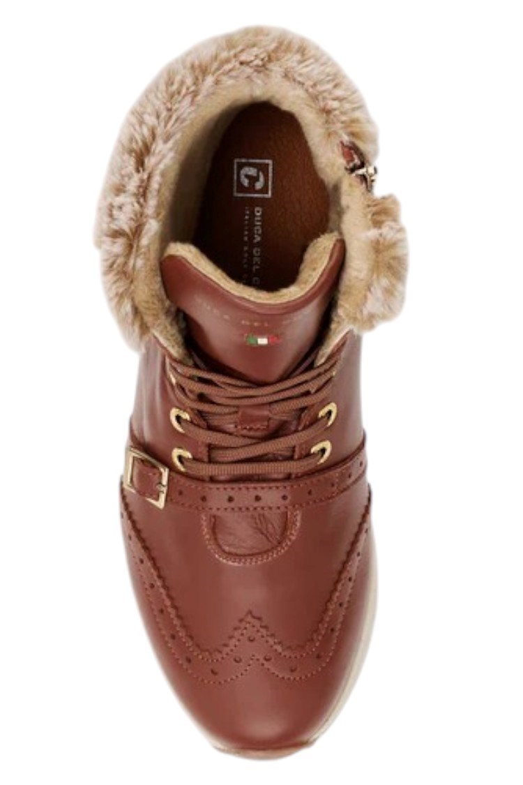 Picture of Duca Del Cosma Ladies Sabrina Golf Boots - Cognac