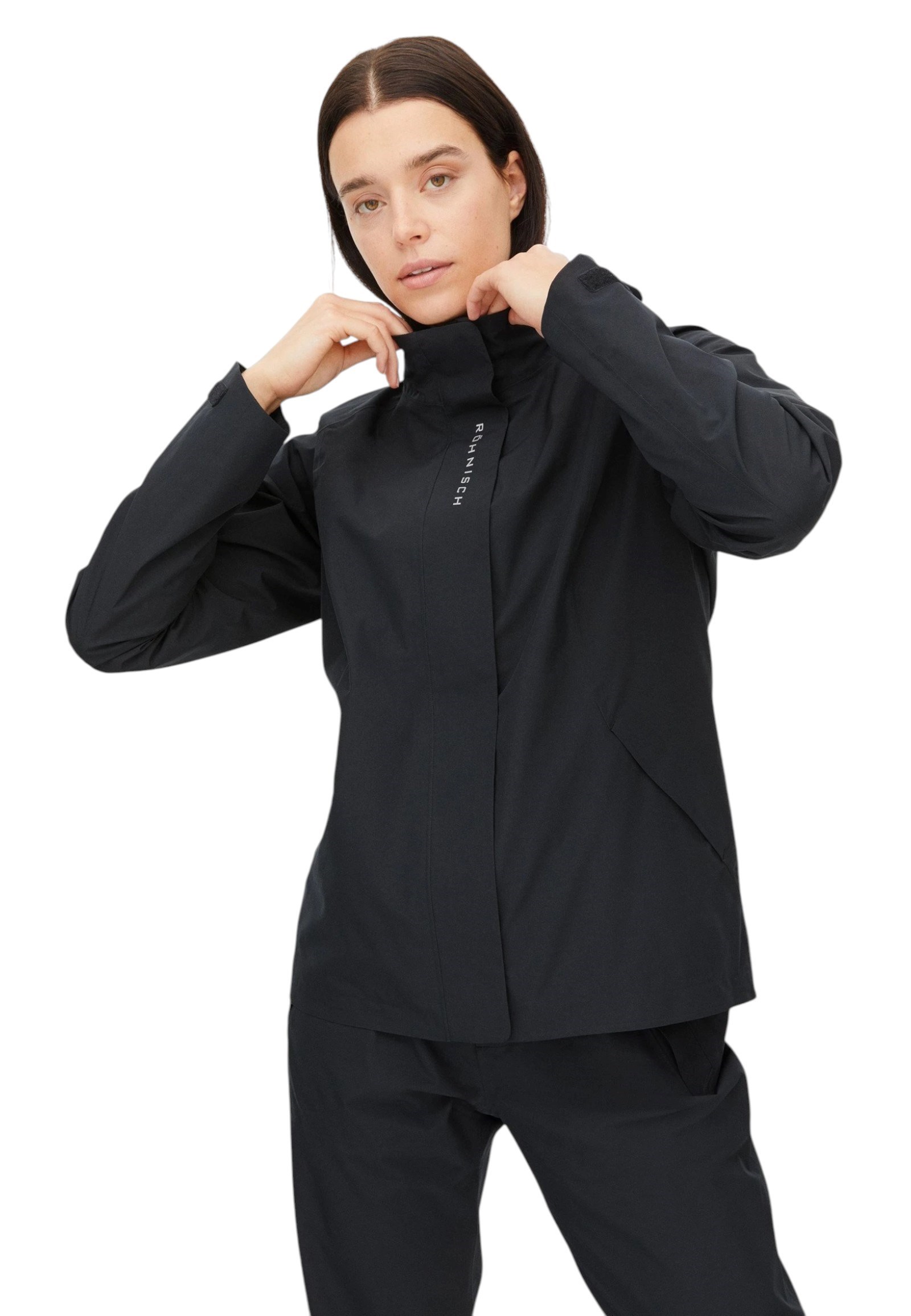 Picture of Rohnisch Ladies Storm Waterproof Jacket - Black