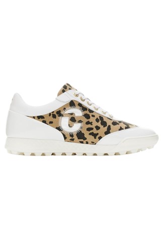 Picture of Duca Del Cosma zns Ladies King Cheetah Golf Shoes - White UK5 ONLY