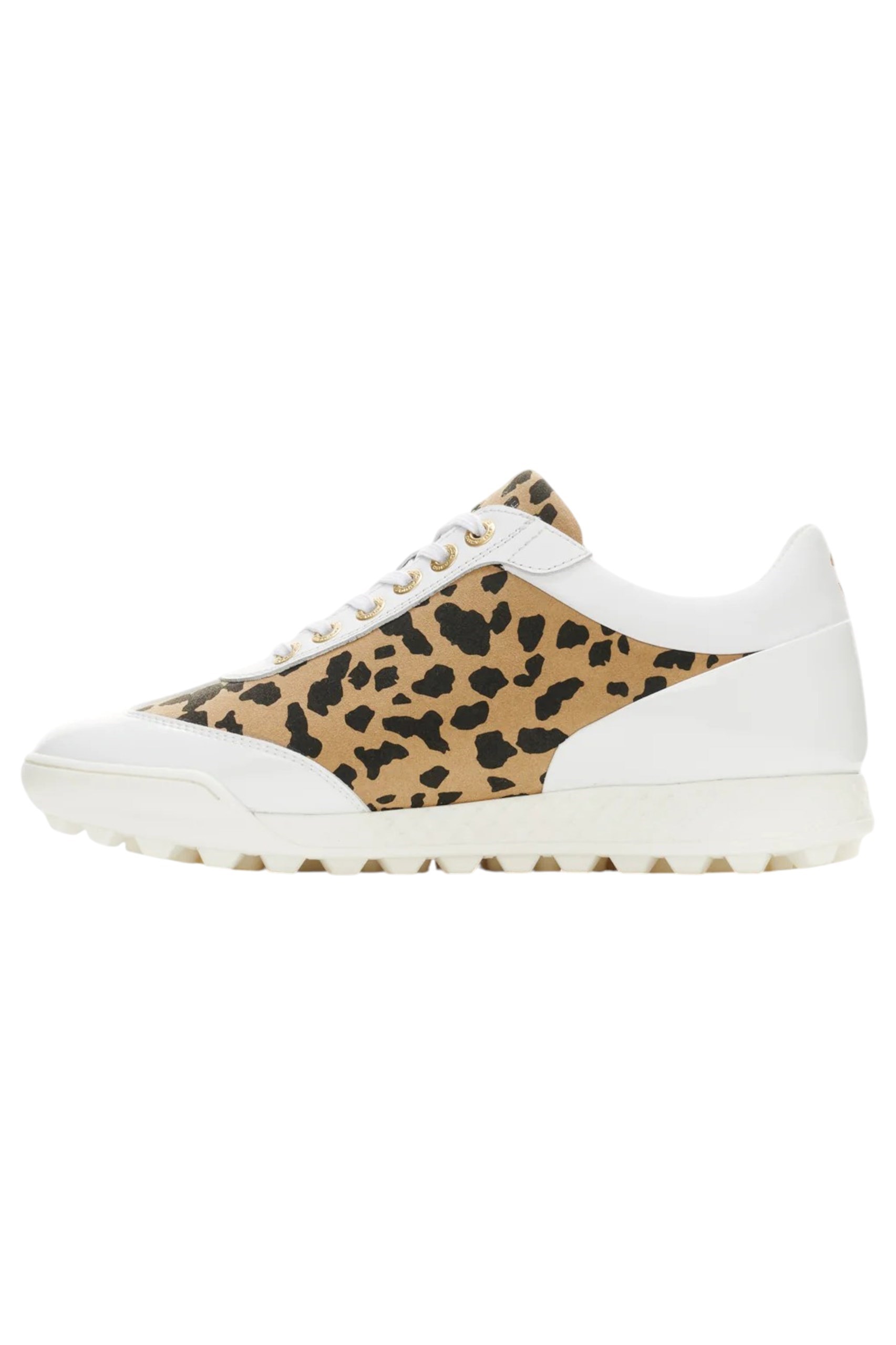 Picture of Duca Del Cosma zns Ladies King Cheetah Golf Shoes - White UK5 ONLY