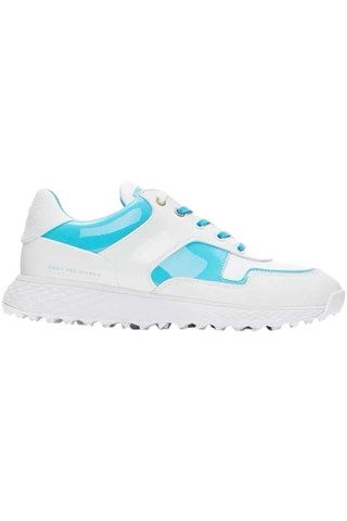 Picture of Duca Del Cosma zns Ladies Padova Golf Shoes - White / Aqua