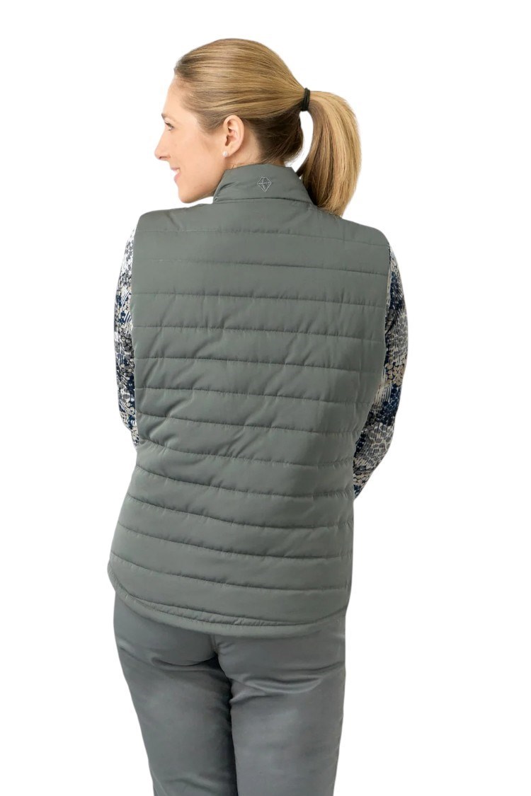 Picture of Pure Golf Ladies Eve Reversible Gilet - Quiet Glade