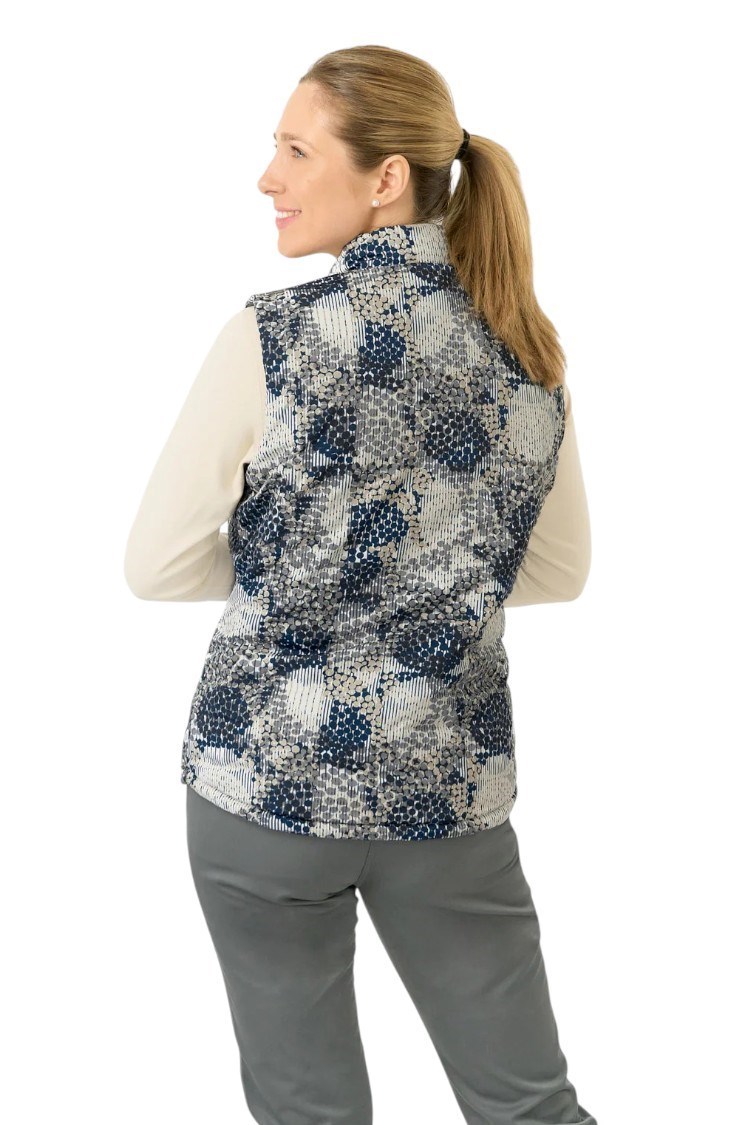 Picture of Pure Golf Ladies Eve Reversible Gilet - Quiet Glade