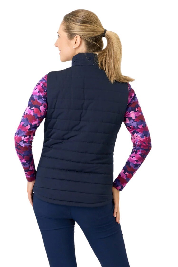 Picture of Pure Golf Ladies Eve Reversible Gilet - Autumn Aquarelle