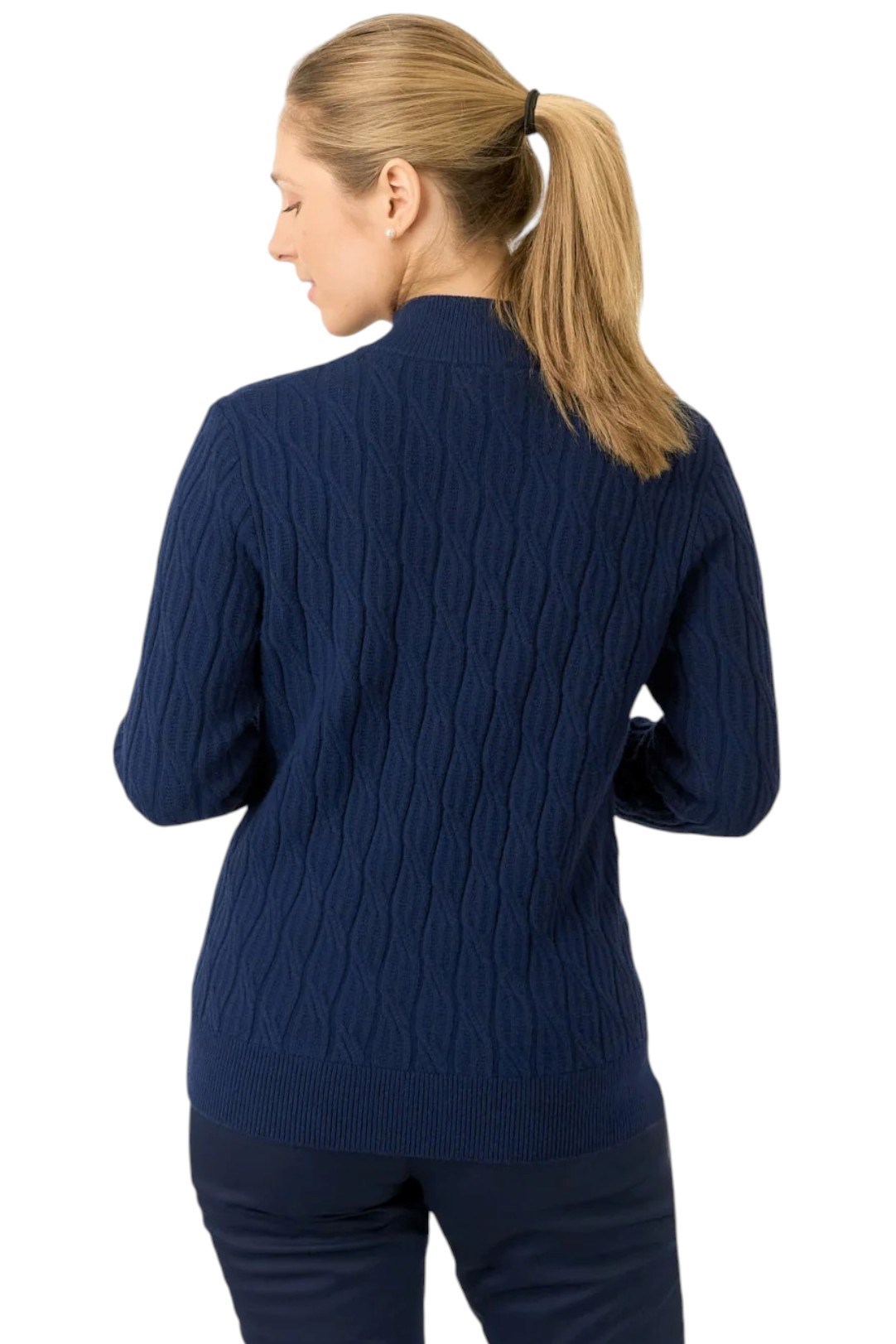 Picture of Pure Golf Ladies Margot Sorrell Lined Jumper - Navy