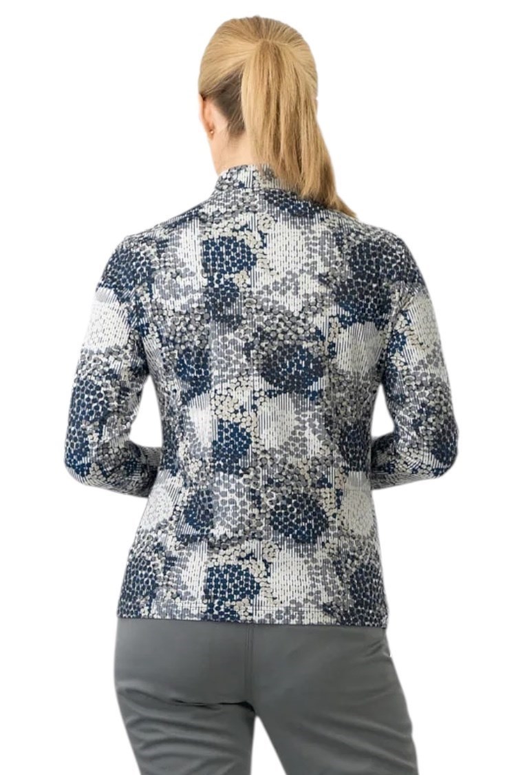 Picture of Pure Golf Ladies Arusha Long Sleeve Midlayer Top - Quiet Glade