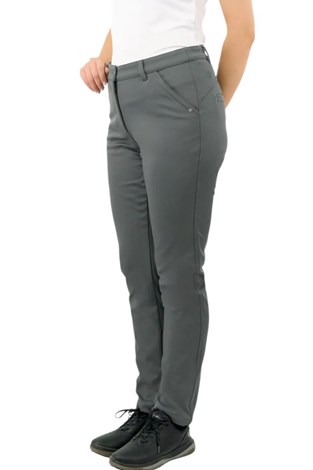 Show details for Pure Golf Ladies Bernie Lined Winter Trouser - Charcoal Grey