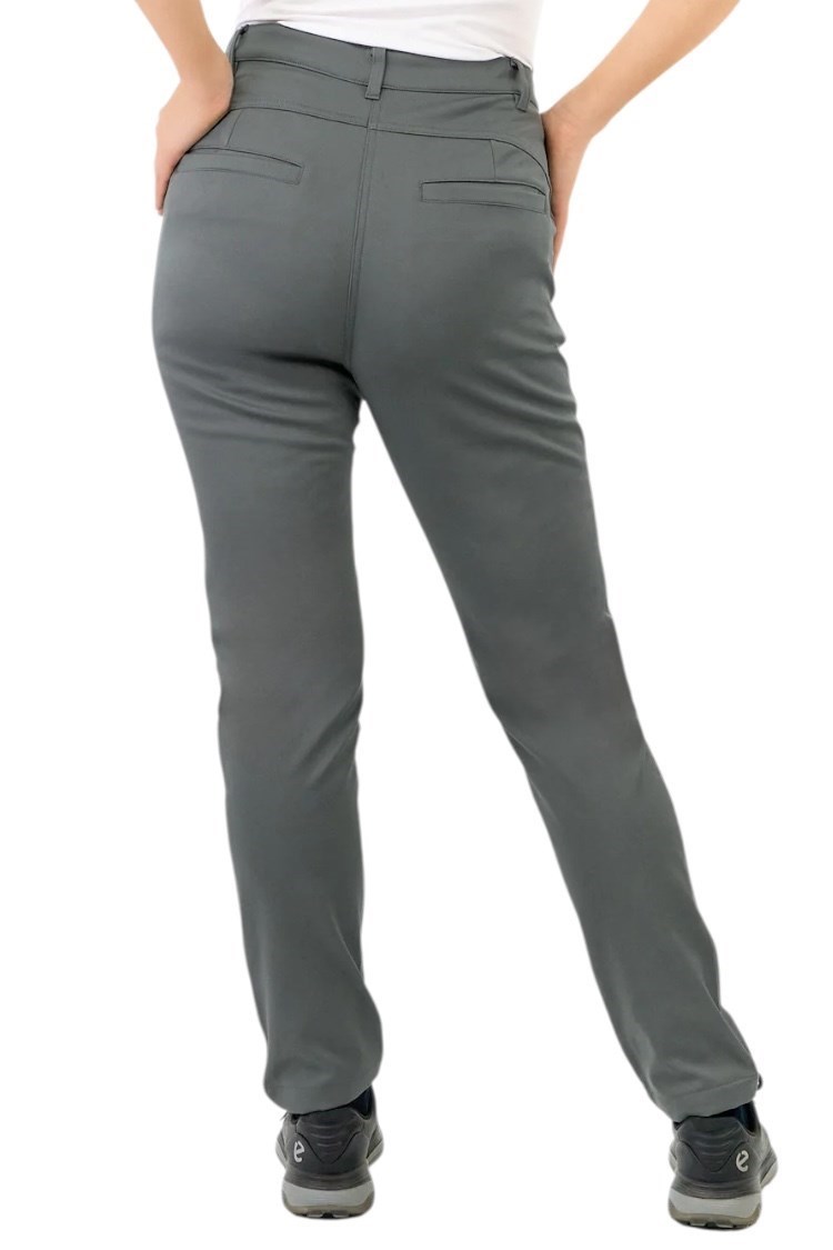 Picture of Pure Golf Ladies Bernie Lined Winter Trouser - Charcoal Grey