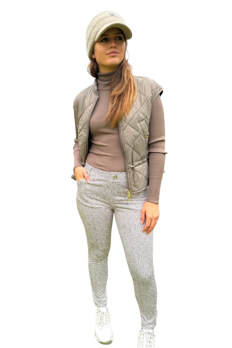 Picture of Swing out Sister Ladies Tanya Fashion Trousers - Snow Queen